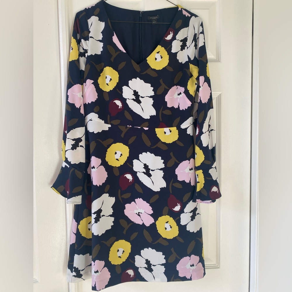 Ann Taylor Dress with Floral Pattern